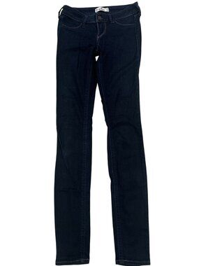 Hollister Dark Wash Stretch Denim Skinny Jeans Size 00R W23 L29